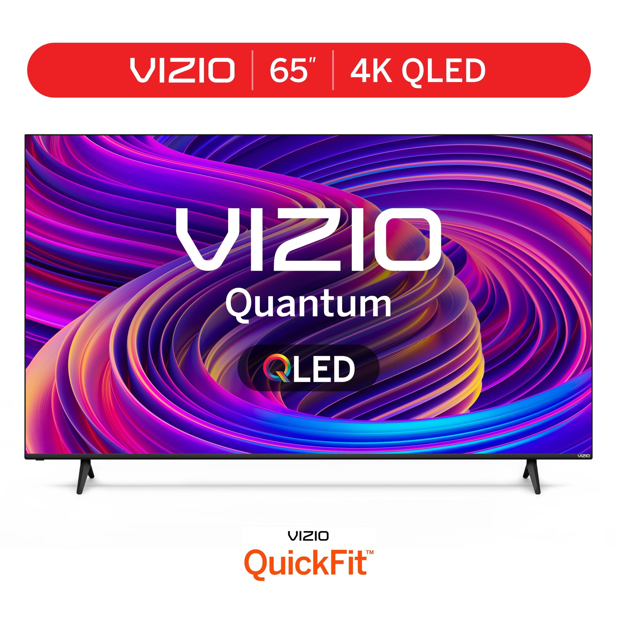 VIZIO 65&quot; Class Quantum 4K QLED HDR Smart TV (NEW) M65Q6-L4