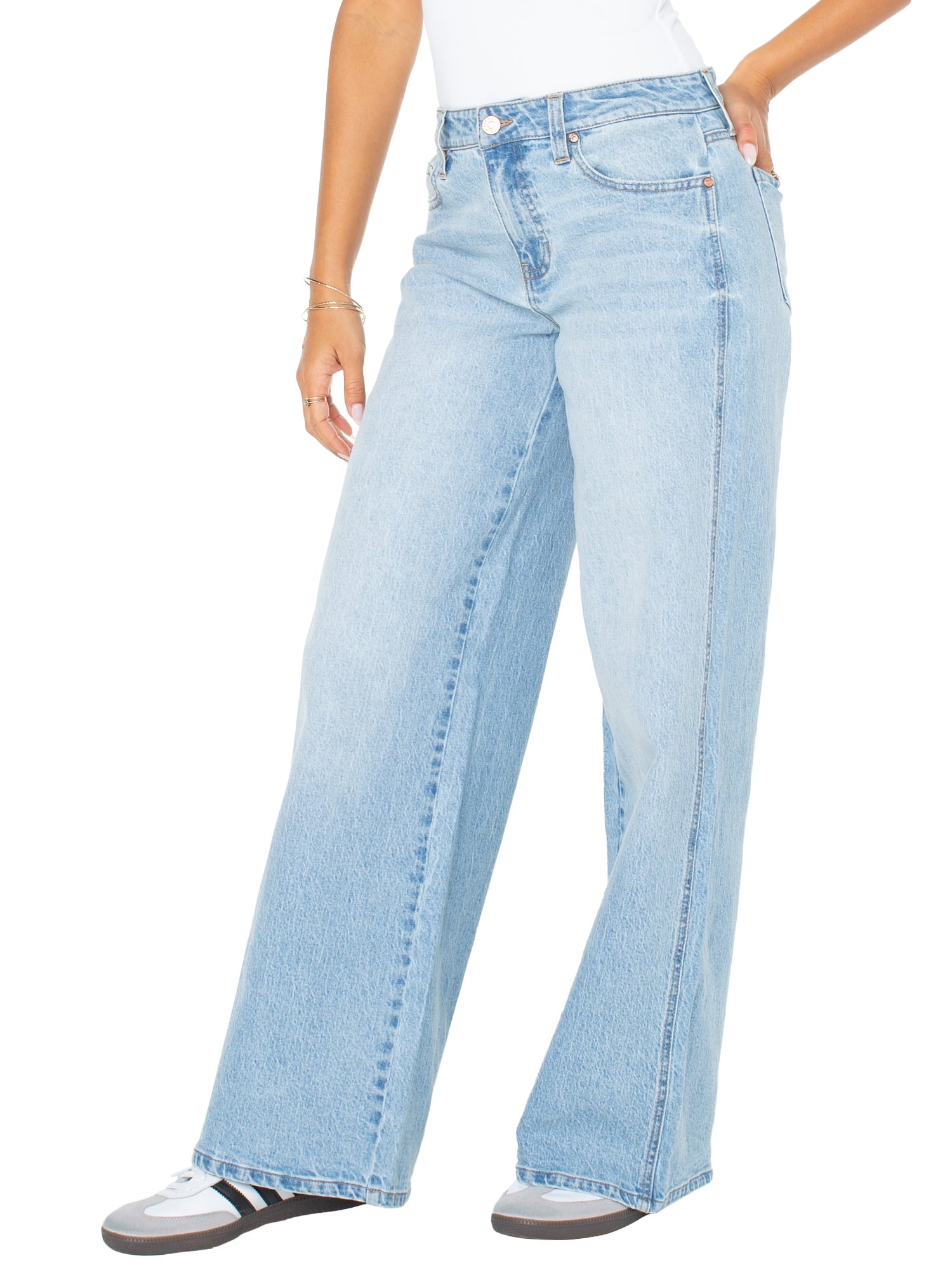 Celebrity Pink Juniors Baggy Wide Leg Jeans