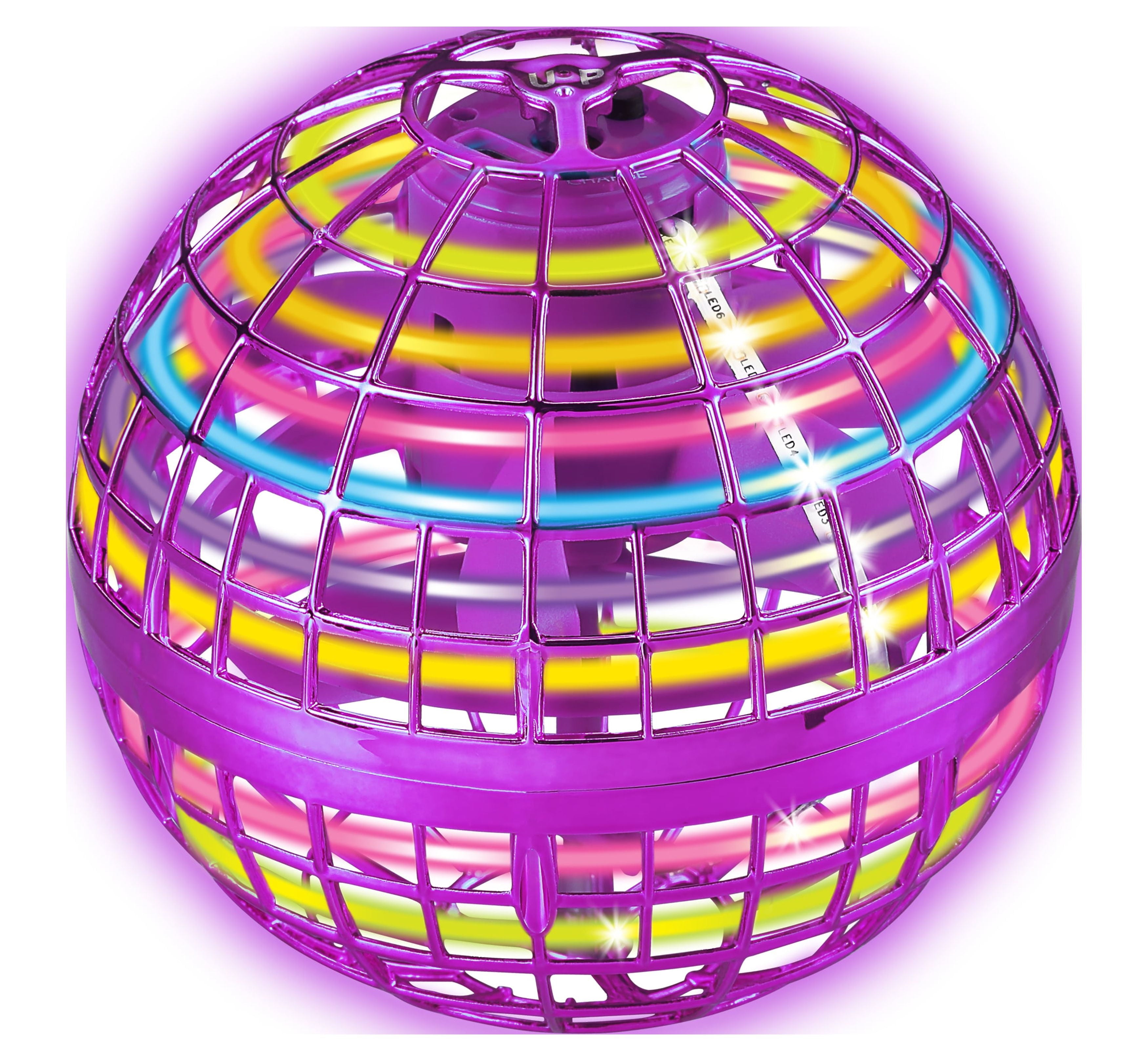 Wonder Sphere Magic Hover Ball- Purple Color- Easy to Fly- RC Helicopter, Ages Group 6 years and older